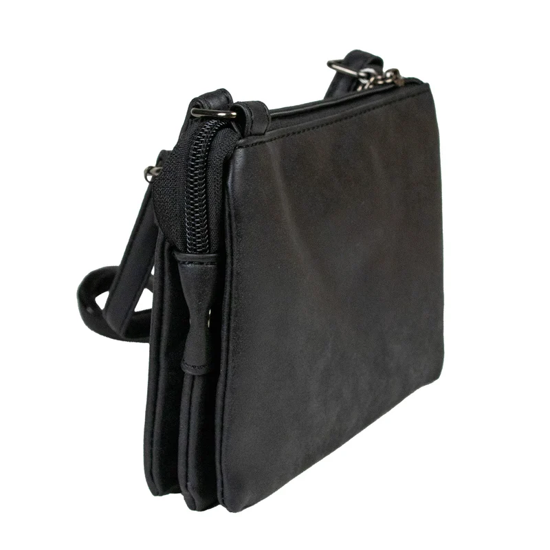 Trachten Handtasche "Sofia" - Dirndl Umhängetasche | Dunkelgrau