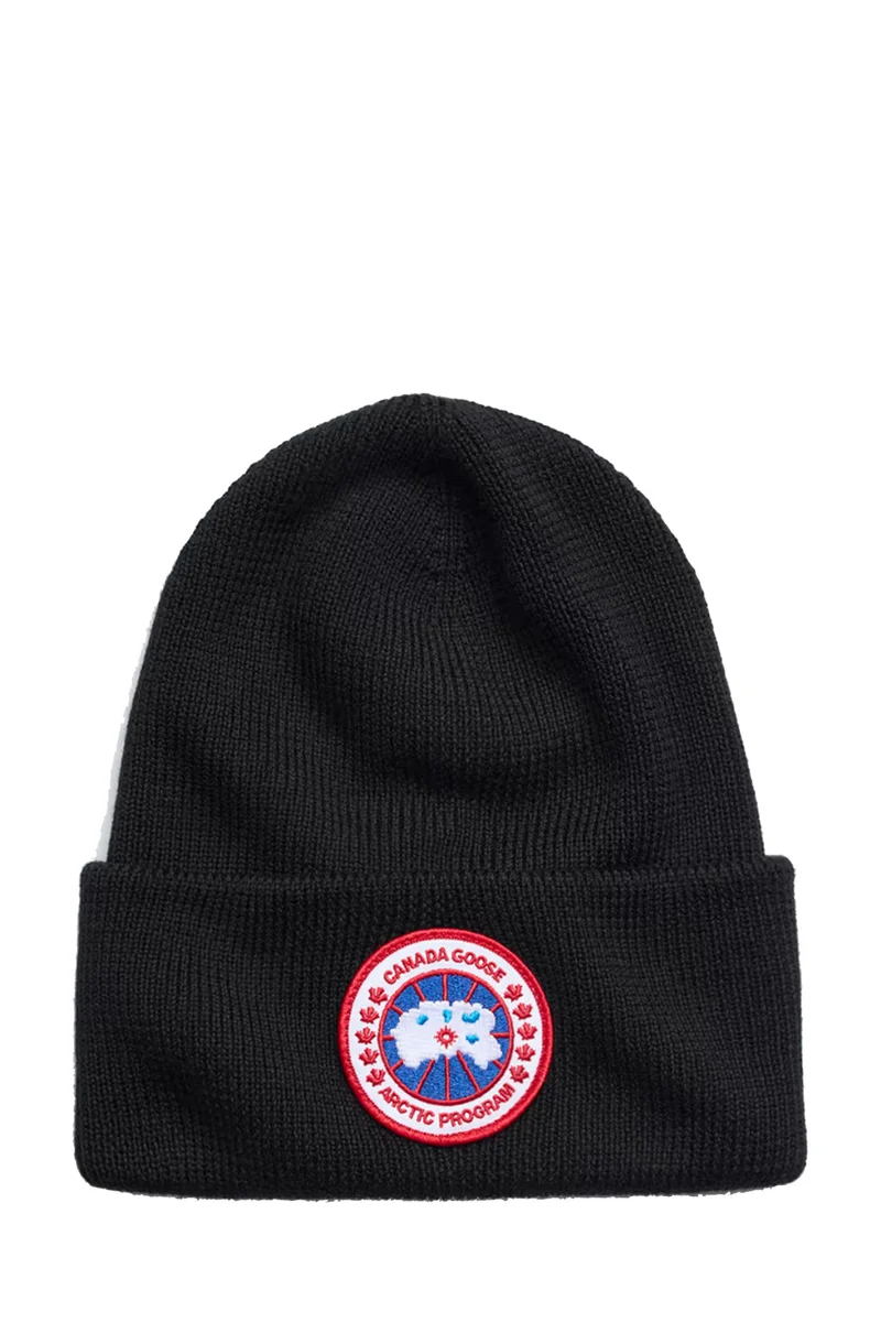 Canada Goose Unisex Strickmütze Arctic Schwarz
