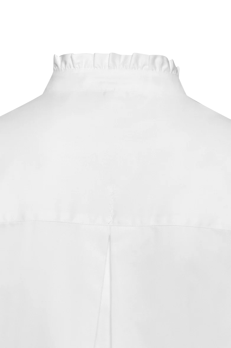 Bluse mit feinen Rüschen
