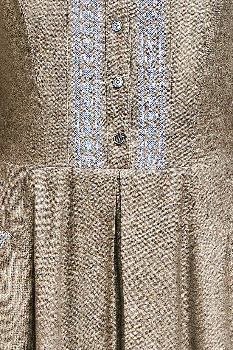 Kreuzstich Hemdblusenkleid