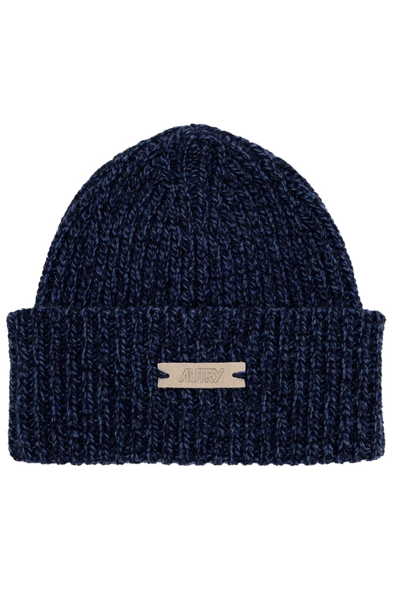 Autry Unisex Strickmütze Blau