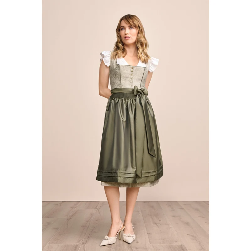 Krüger Collection Dirndl "Aniani" 414069 | Schilf 70cm