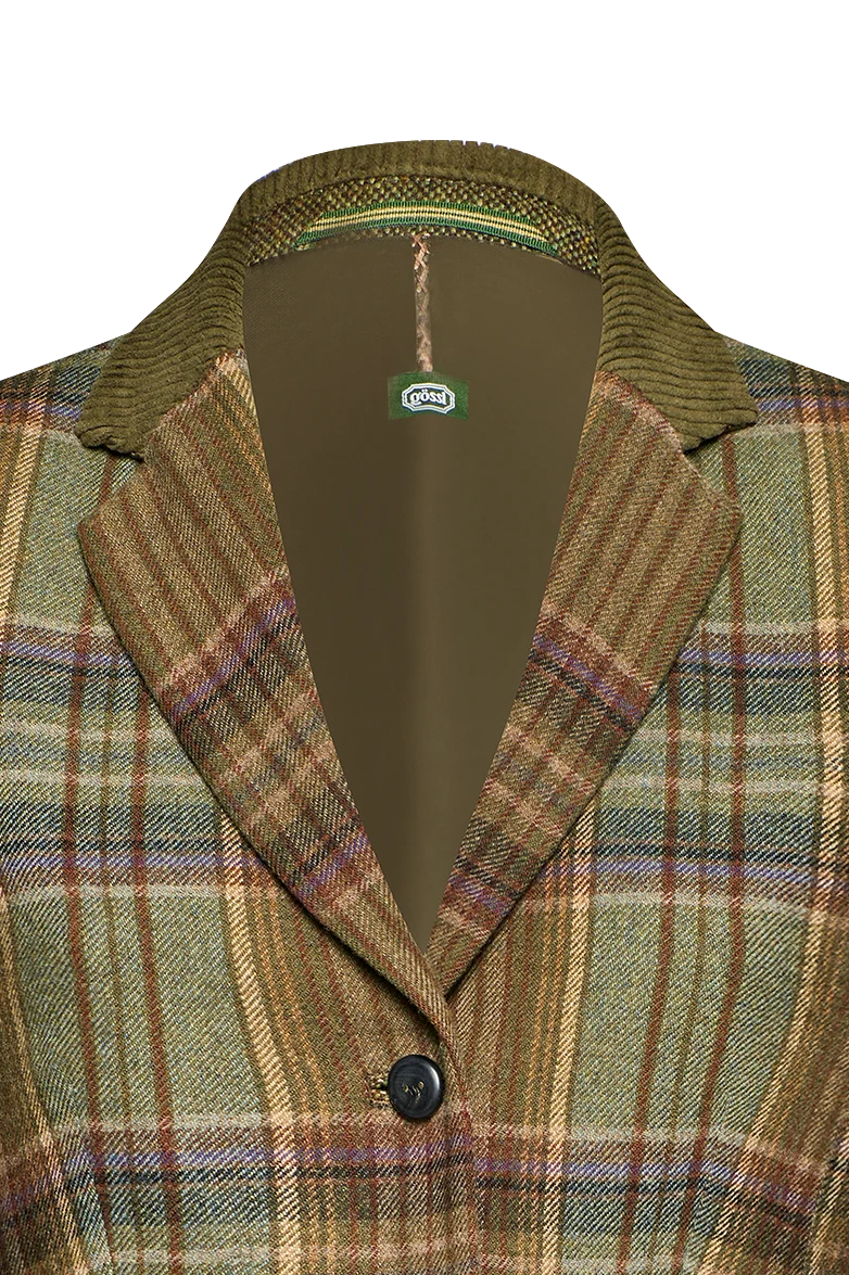 Glencheck Jacke