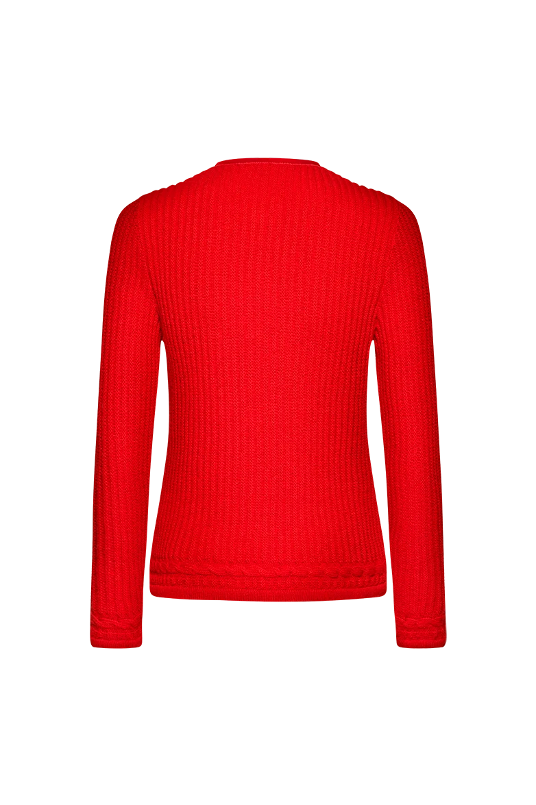 Links/links mal anders Strickjacke