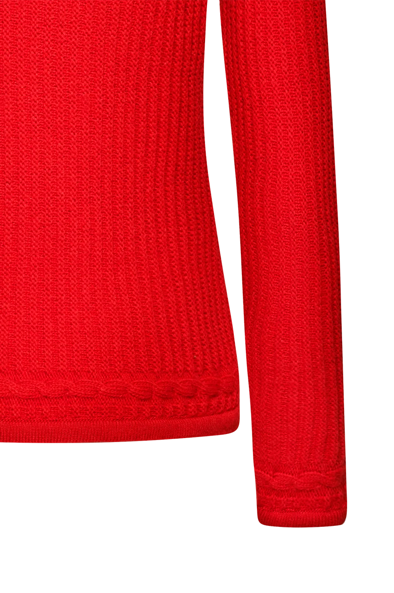 Links/links mal anders Strickjacke