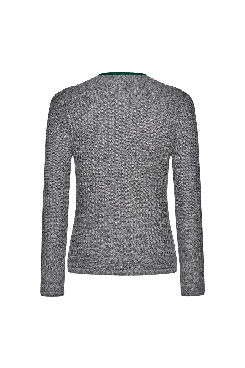 Links/links mal anders Strickjacke