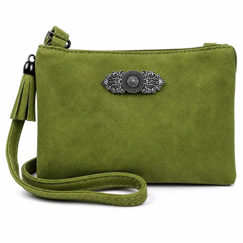 Trachten Handtasche "Sofia" - Dirndl Umhängetasche | Hellgrün