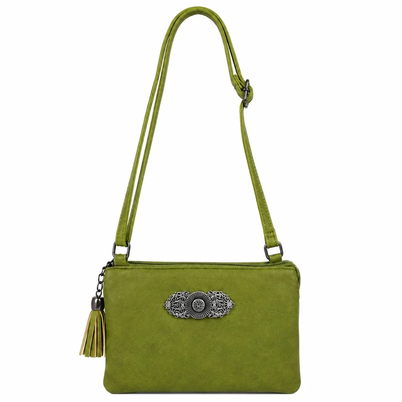 Trachten Handtasche "Sofia" - Dirndl Umhängetasche | Hellgrün