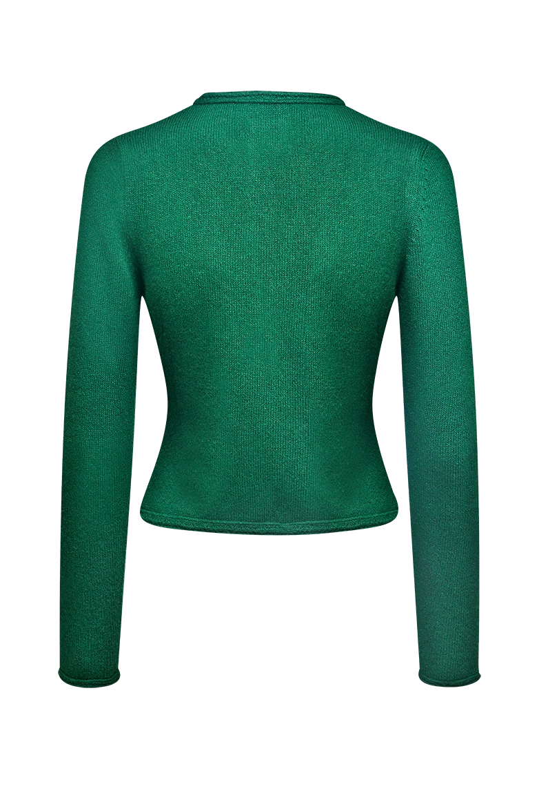 Strickjacke Edition mit Handstickerei