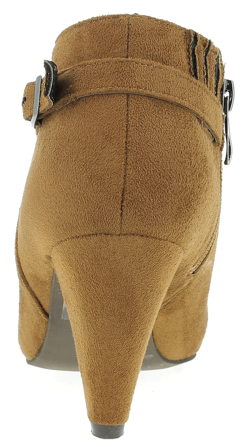 Dirndlschuh Stiefelette Andrea Conti brandy