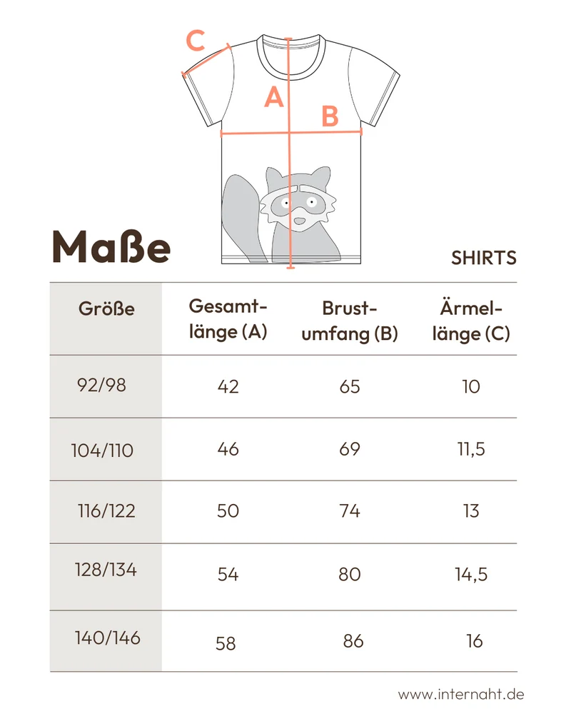Kinder T-Shirt Bio-Baumwolle „Giraffe“