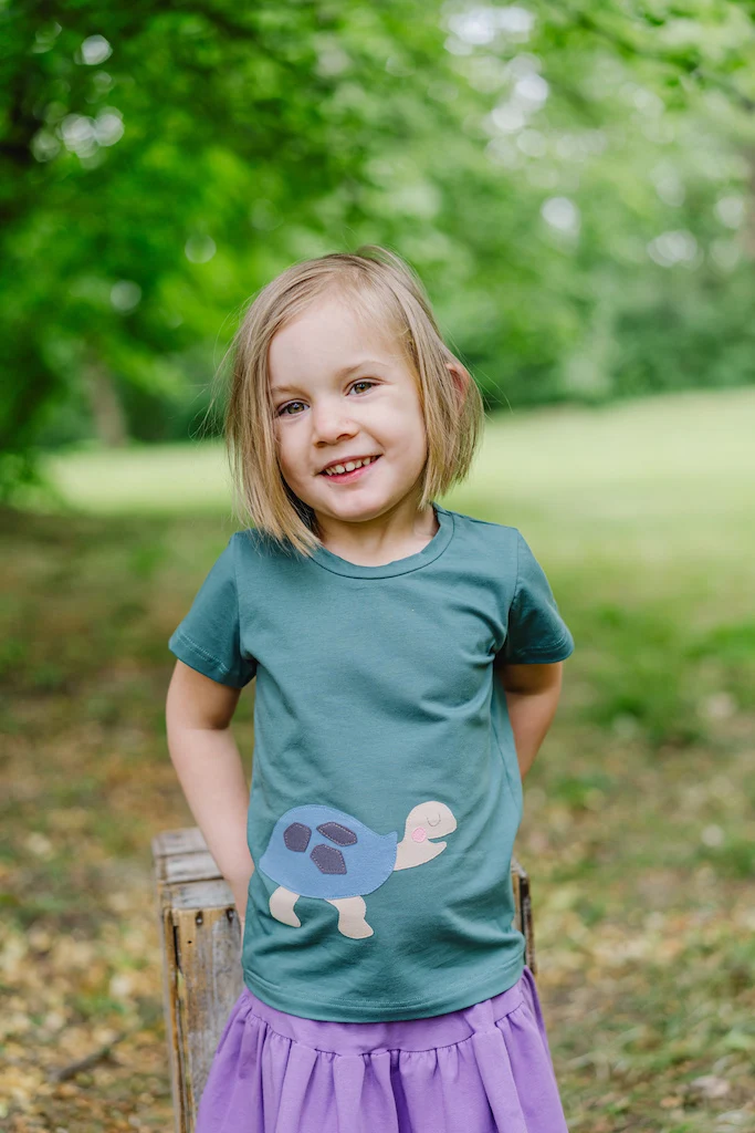 Kinder T-Shirt Bio-Baumwolle „Schildkröte“