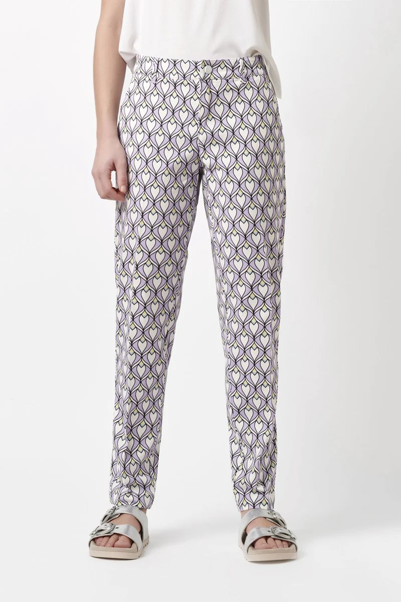 Rosner Damen Hose May Chino 295 Lila