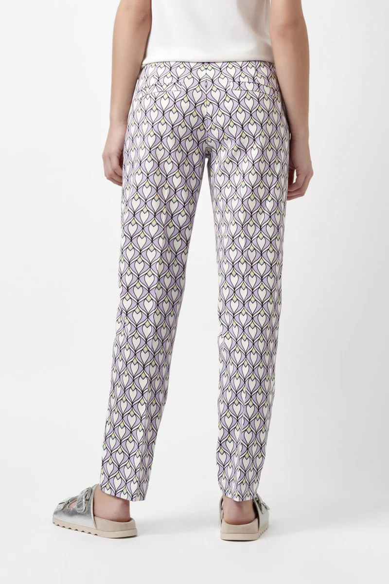 Rosner Damen Hose May Chino 295 Lila