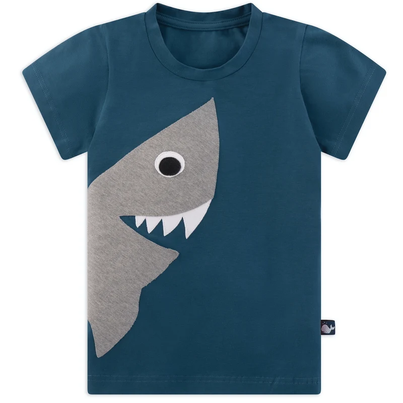 Kinder T-Shirt Bio-Baumwolle „Hai“
