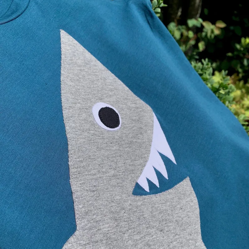 Kinder T-Shirt Bio-Baumwolle „Hai“