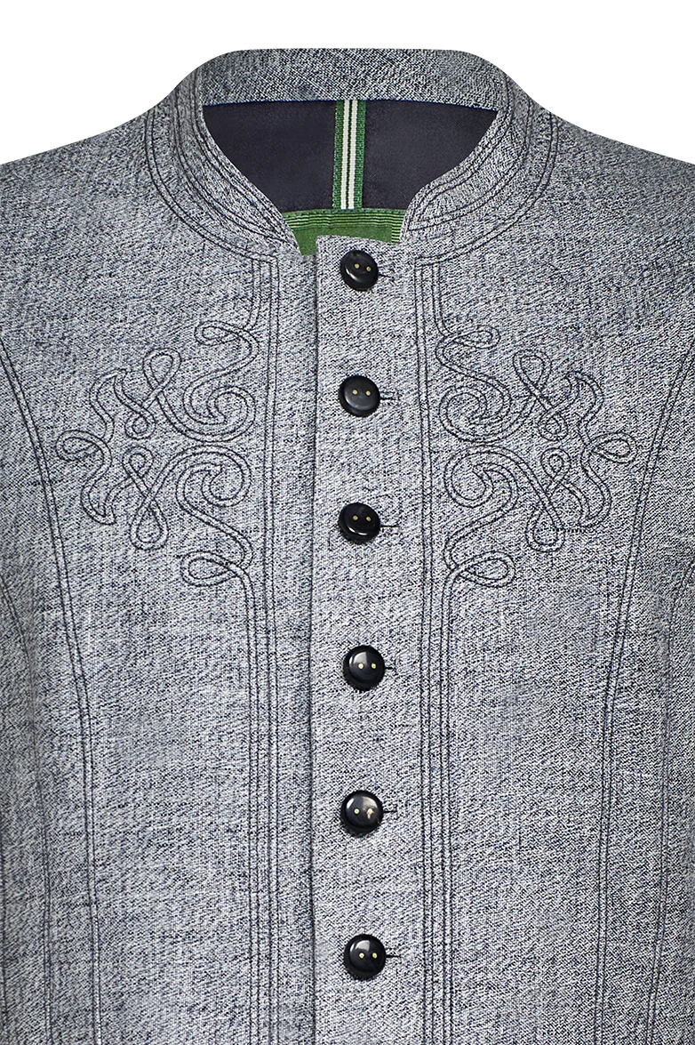 Schladminger Gilet mit Schnurstepperei
