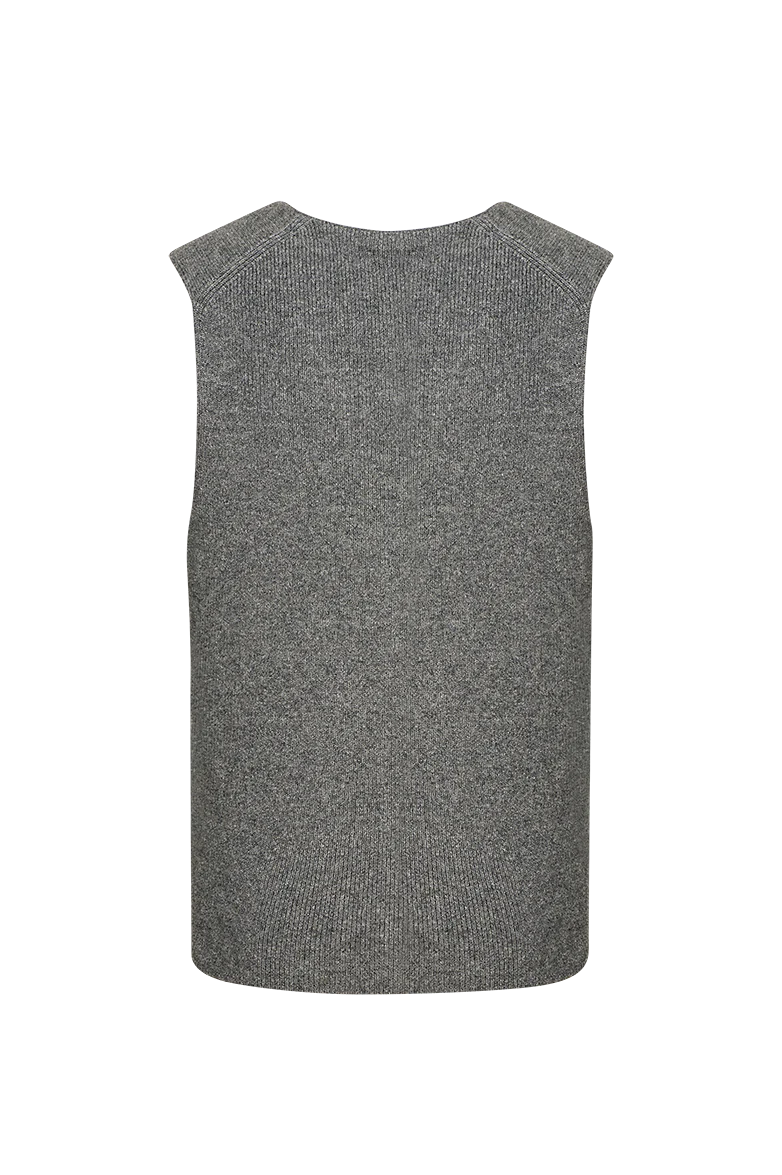 Meliertes Gilet