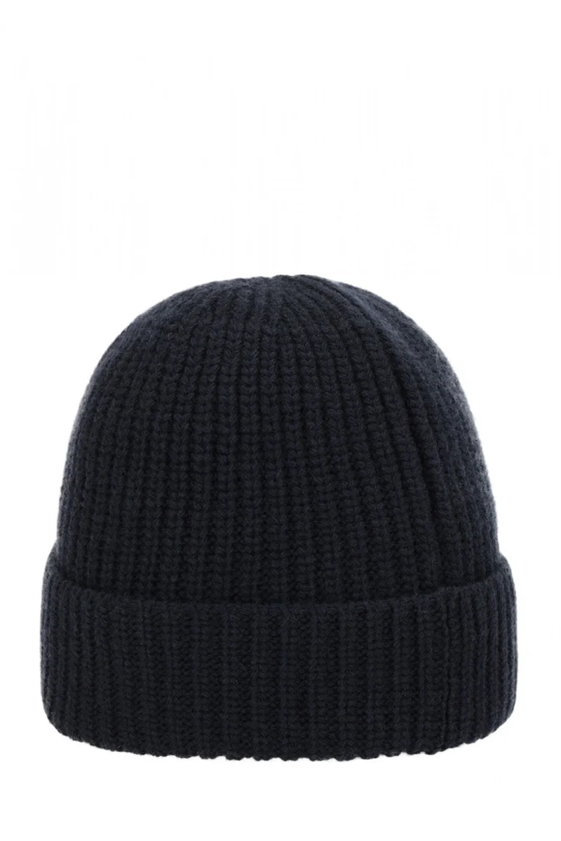 Stone Island Herren Strickmütze Navy
