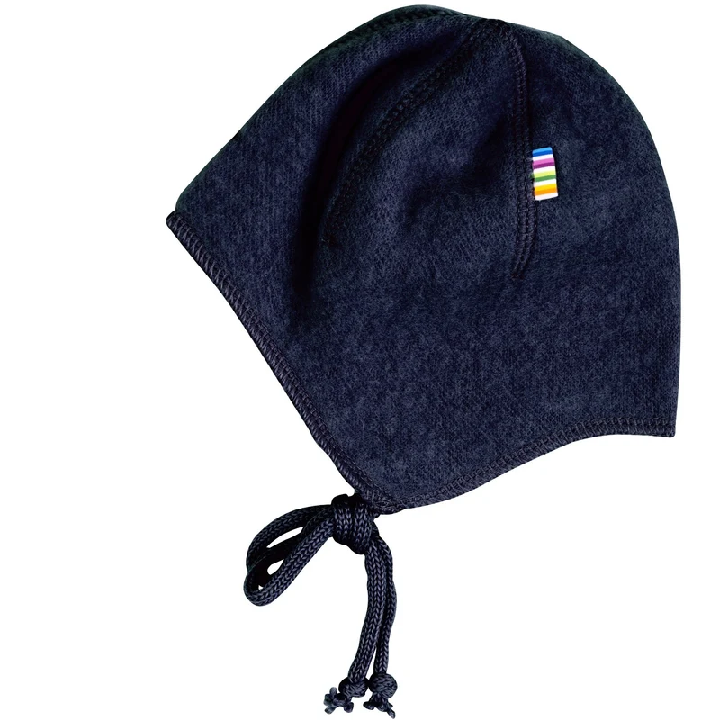 Baby Mütze - 100% Merinowolle (Navy)
