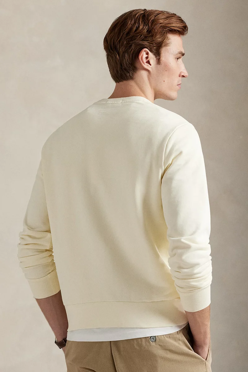 Polo Ralph Lauren Herren Sweatshirt Clubhouse Cream