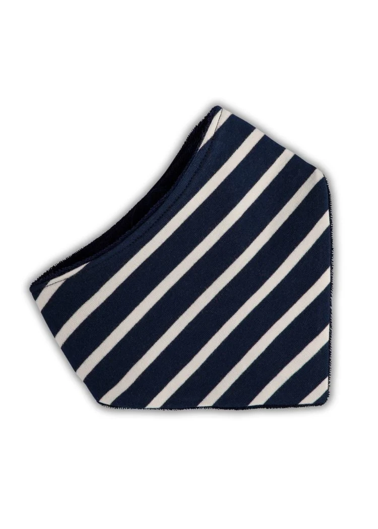 Baby Halstuch Navy-Ecru/Navy