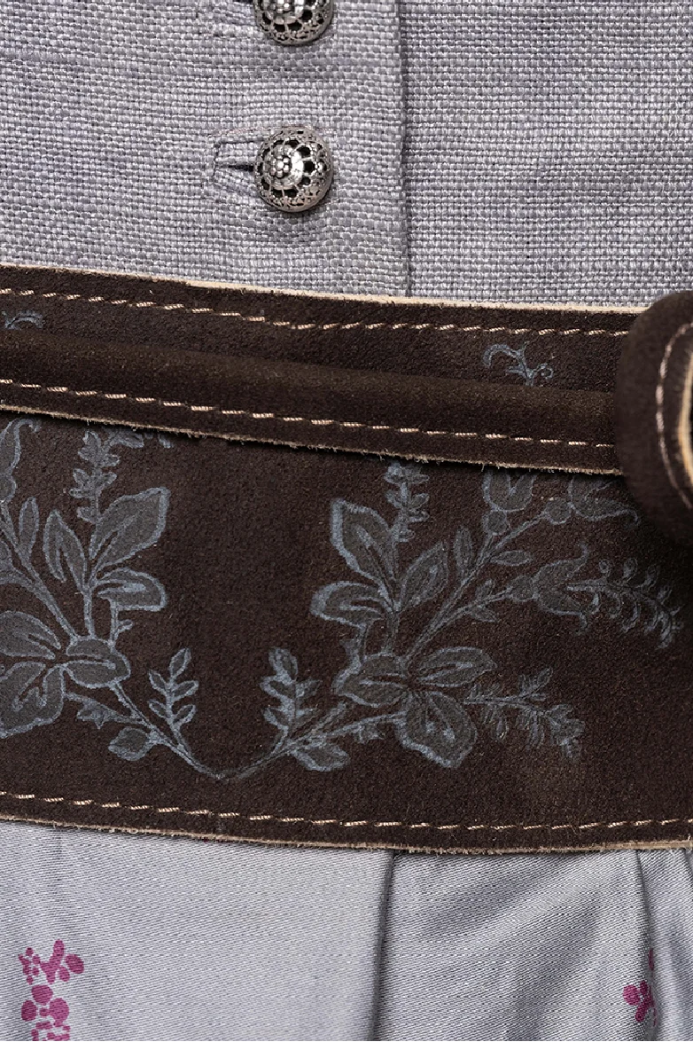Bindegürtel mit Handdruck