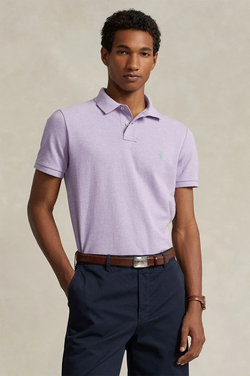 Polo Ralph Lauren Herren Piqué-Poloshirt Pastel Purple