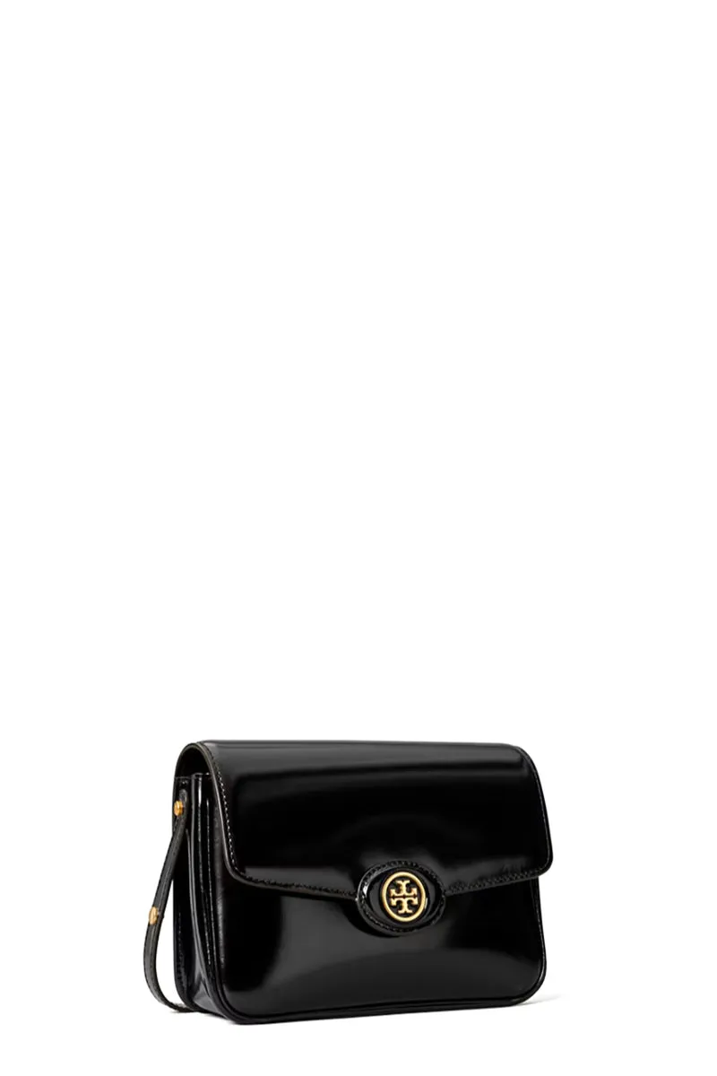 Tory Burch Damen Schultertasche Robinson Medium Schwarz