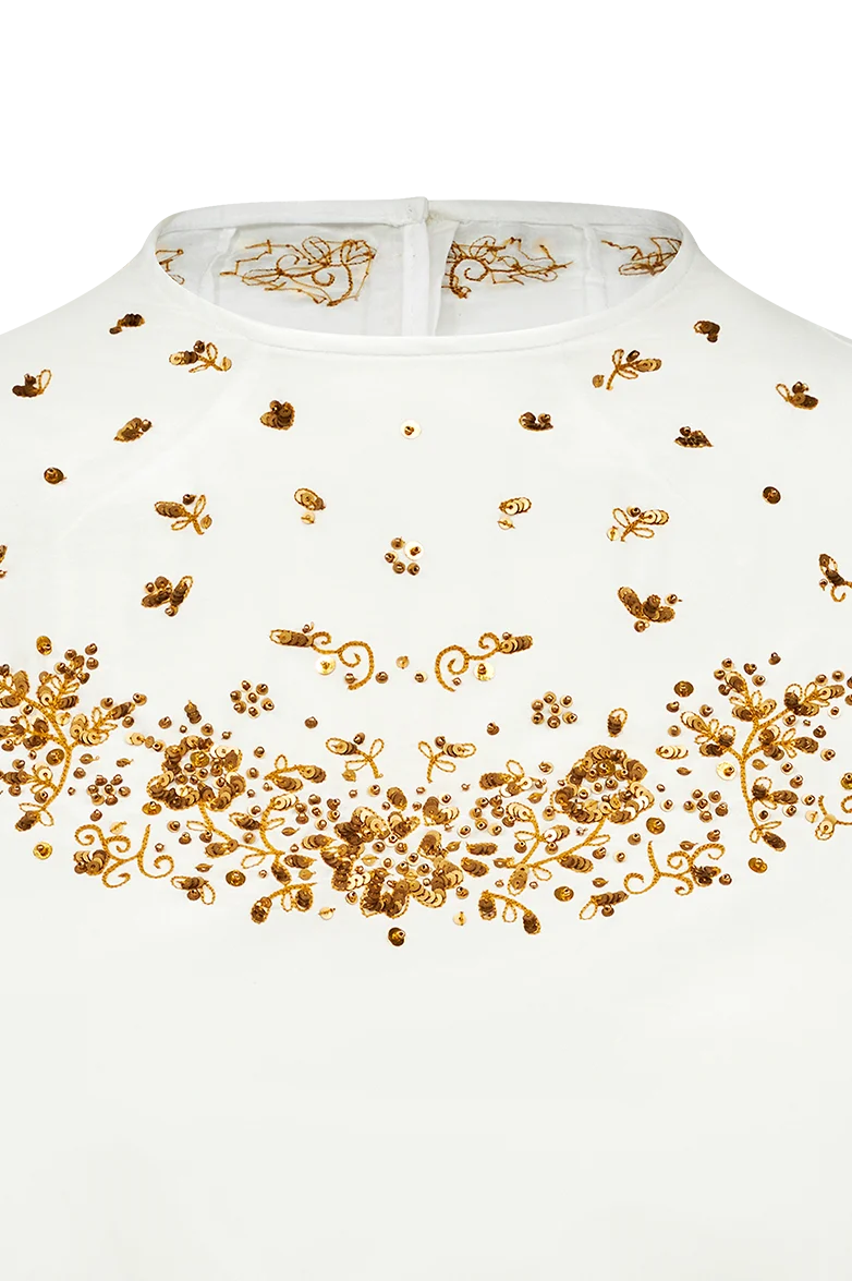 Goldbluse