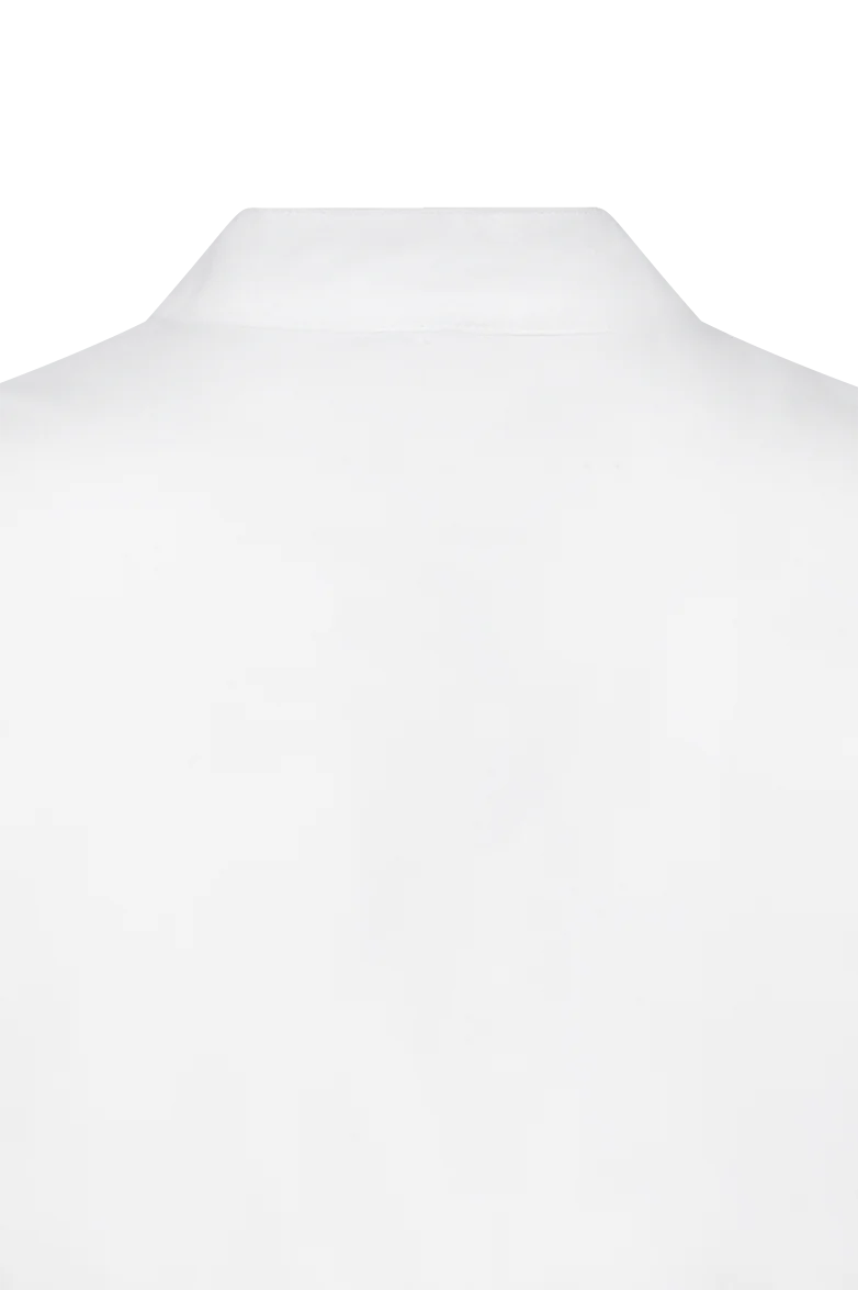 Dirndlbluse mit drapiertem Arm