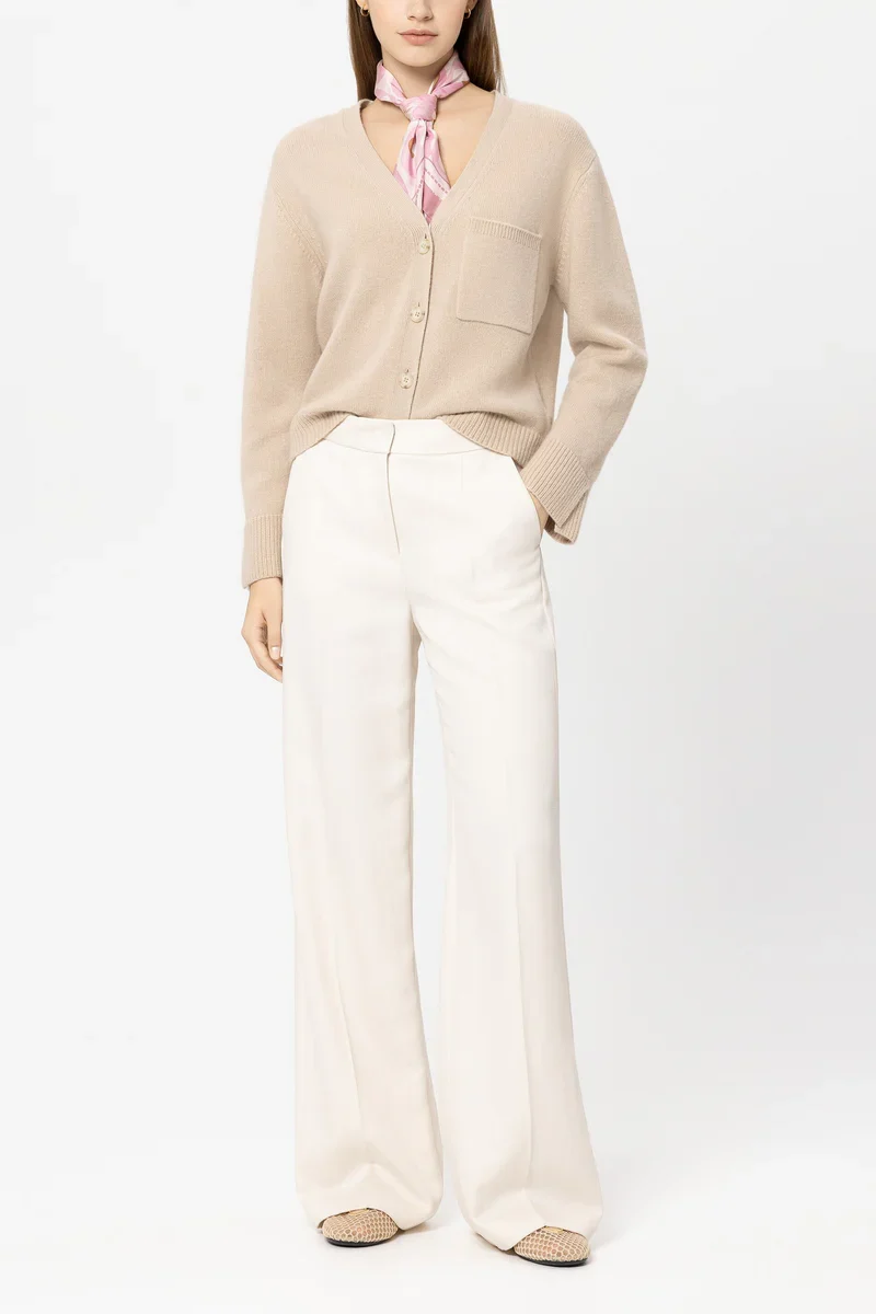 Luisa Cerano Damen Strickjacke Soft Camel