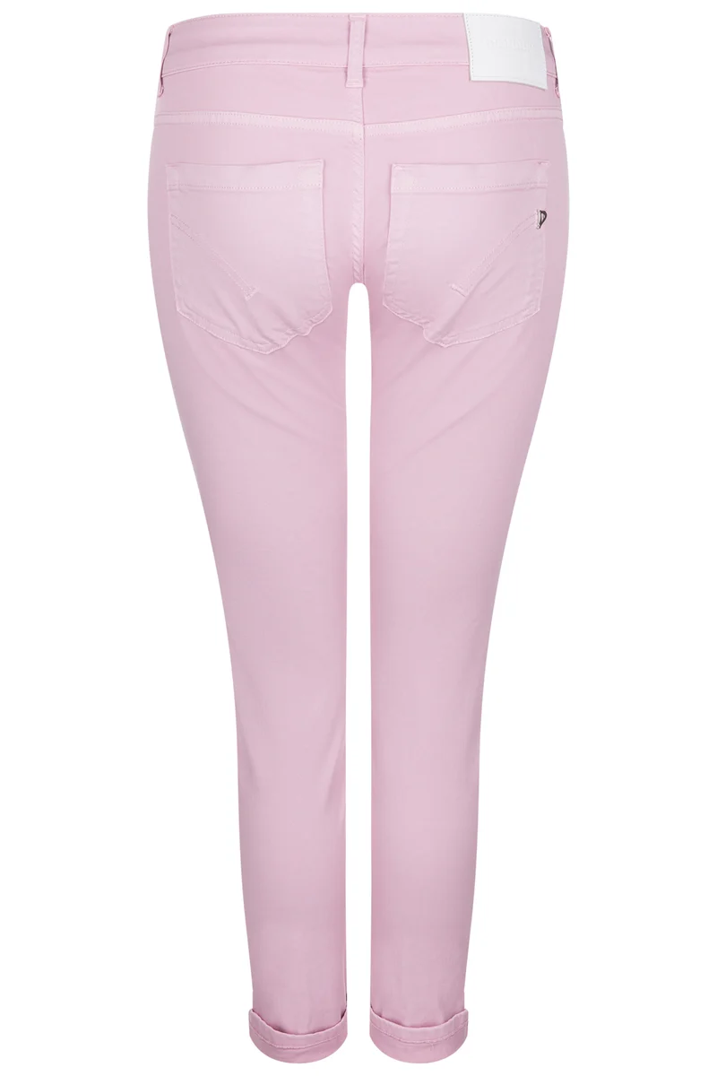 Dondup Damen Skinny Jeans Monroe Rosa
