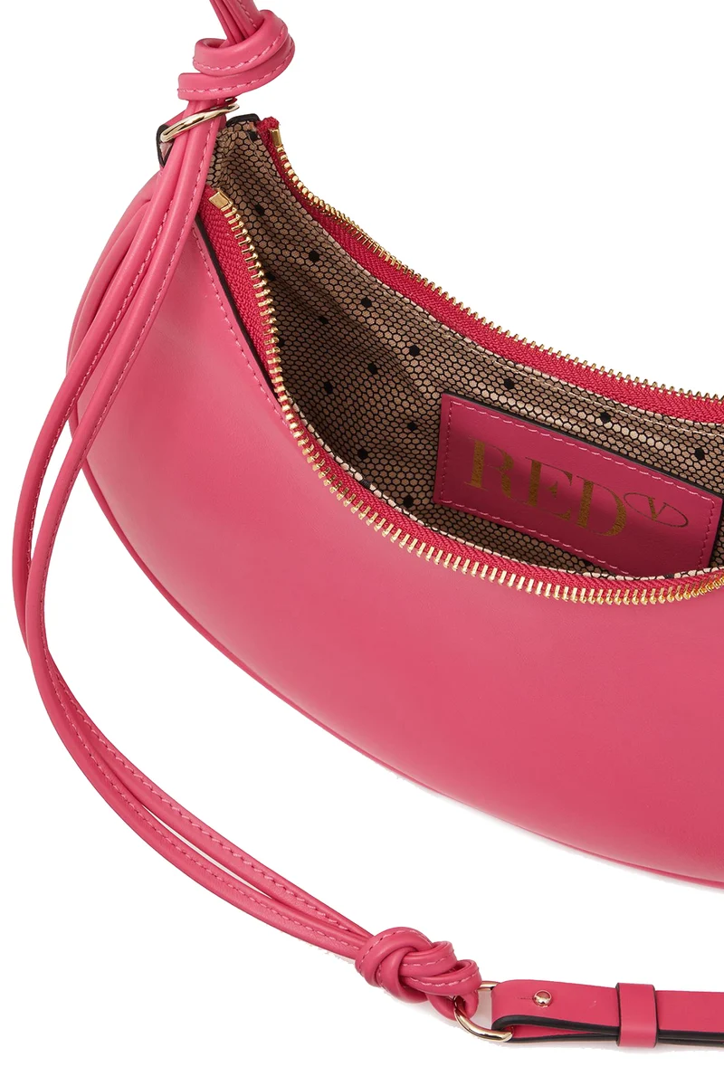 Red Valentino Damen Schultertasche to the moon and red Rosa