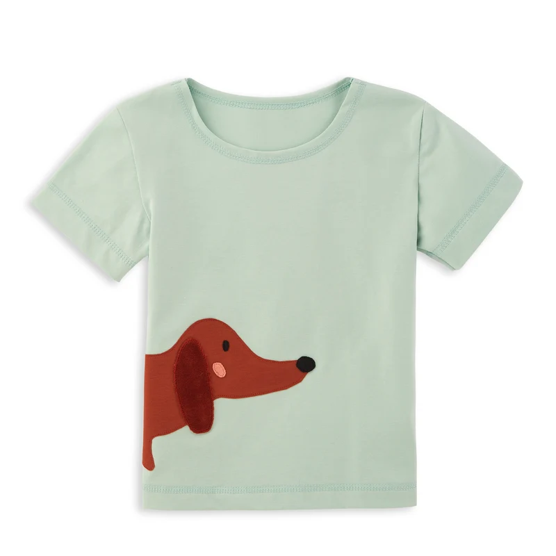 Kinder T-Shirt Bio-Baumwolle „Dackel"