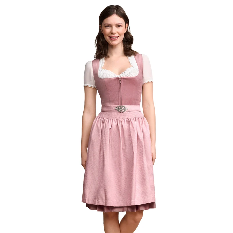 Krüger MADL Dirndl "Alisha" 415468 | Rose 60cm