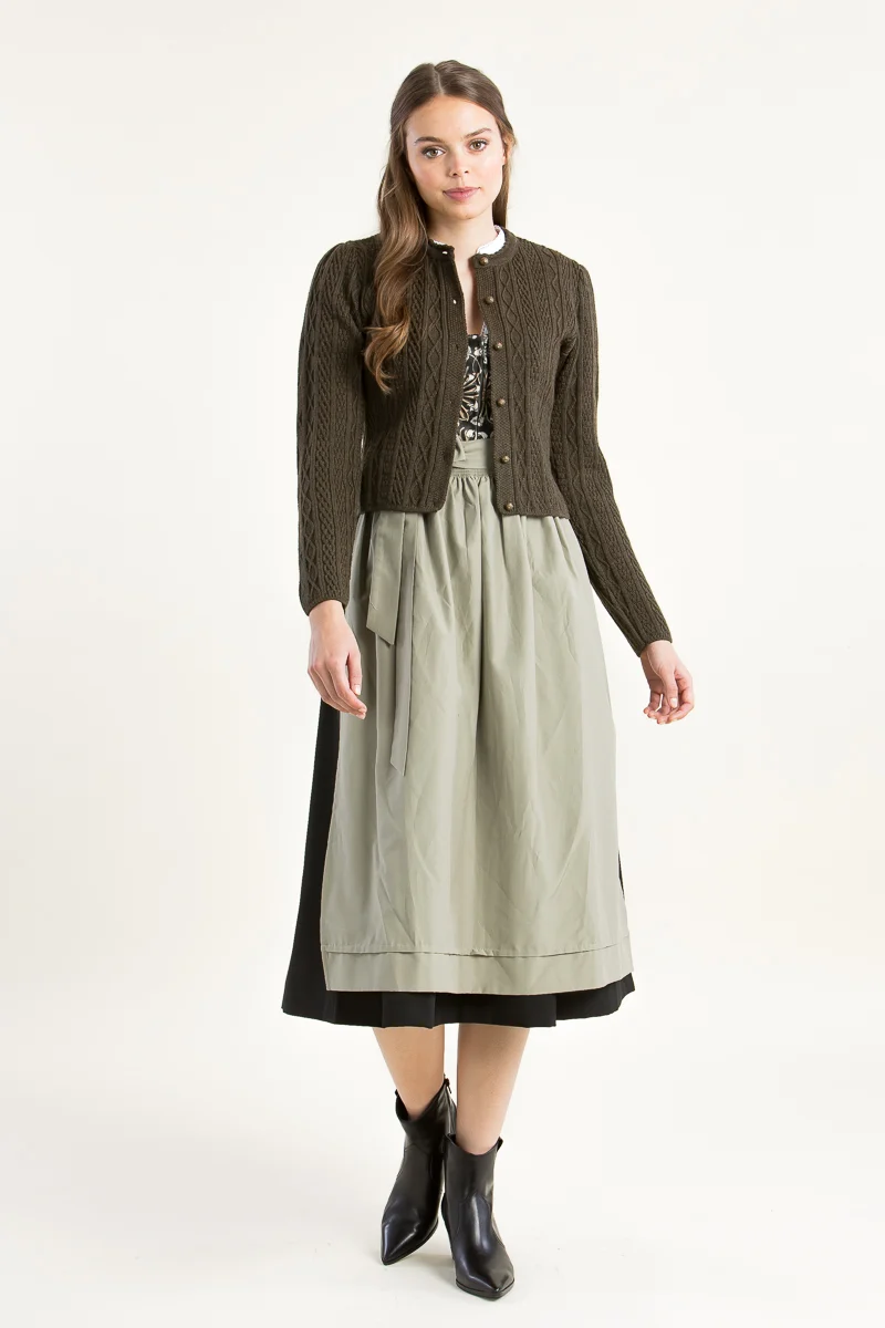 Gottseidank Strickjanker Sophia oliv