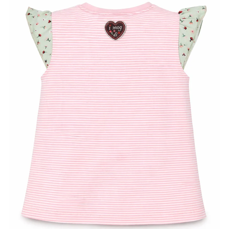 BONDI Baby Mädchen T-Shirt "Bambi" 86751 | Weiß Rosa