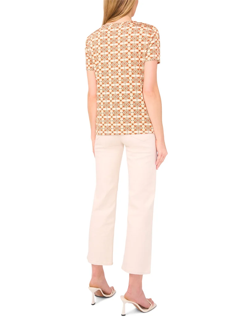 PRINTED T-SHIRT | ORANGE