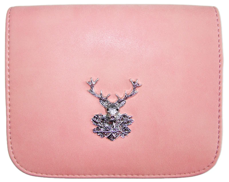 Trachten Handtasche "Kara" mit Hirsch | Rosé