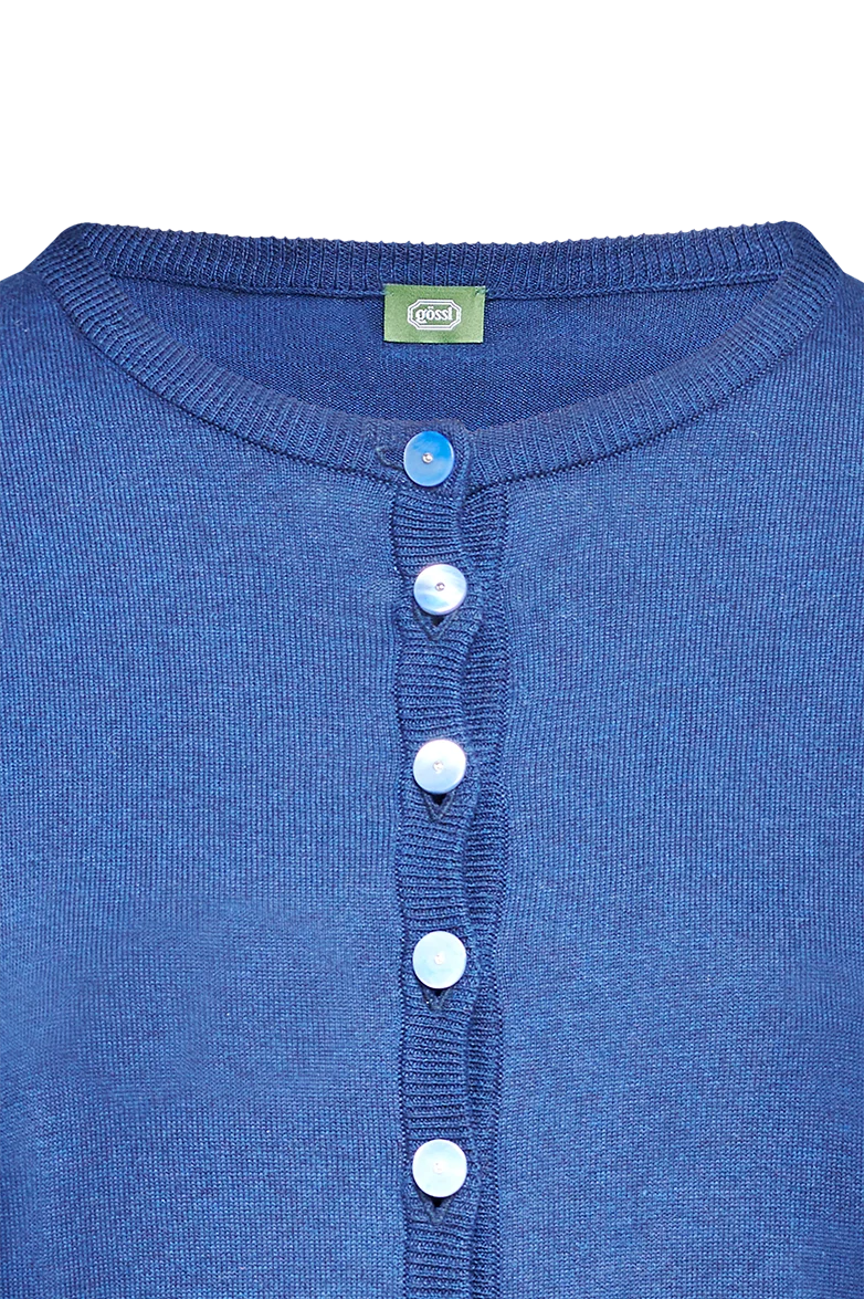 Jacke mit traditionellen Strickmustern