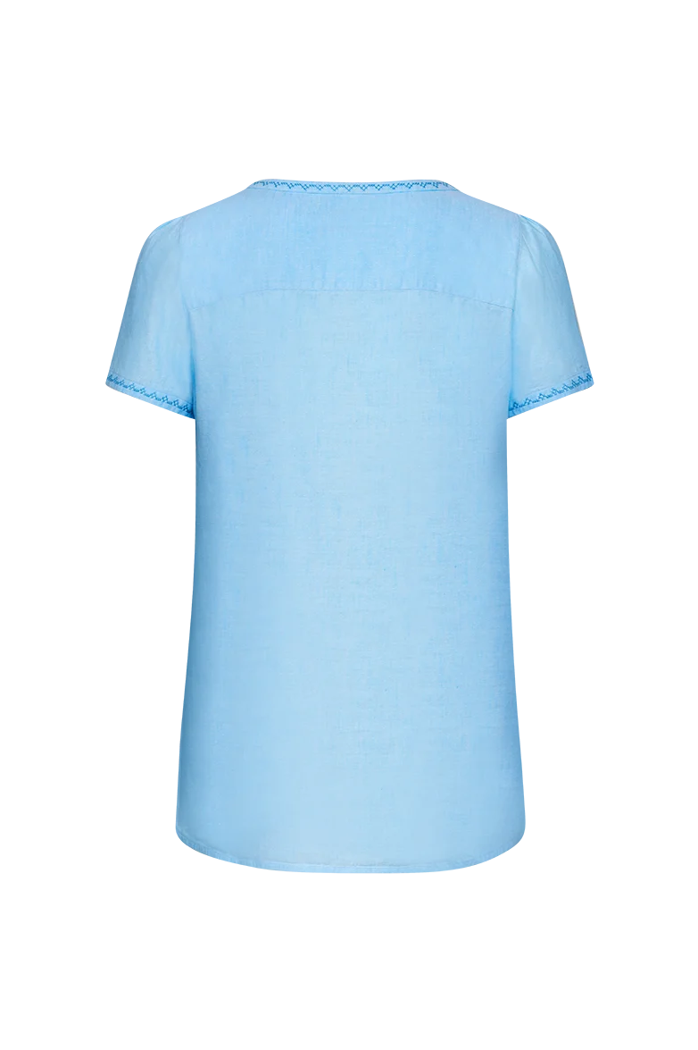 Bluse mit echtem Kreuzstich