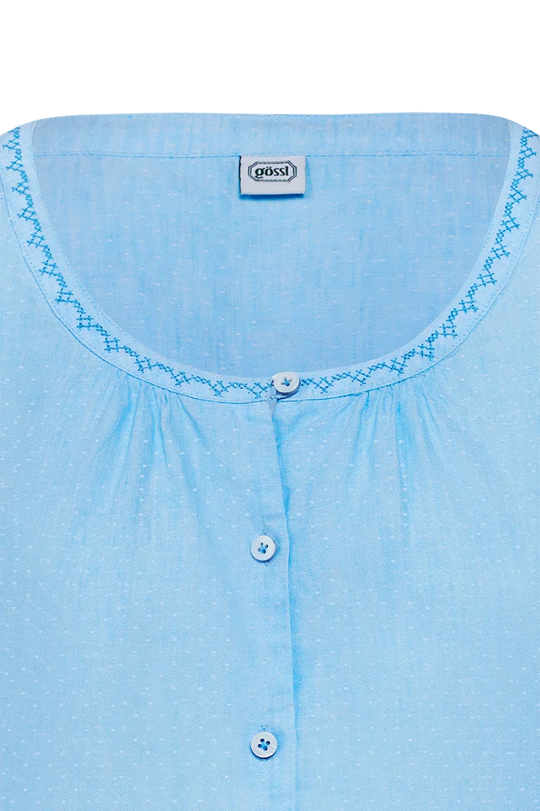 Bluse mit echtem Kreuzstich