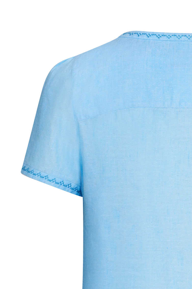 Bluse mit echtem Kreuzstich