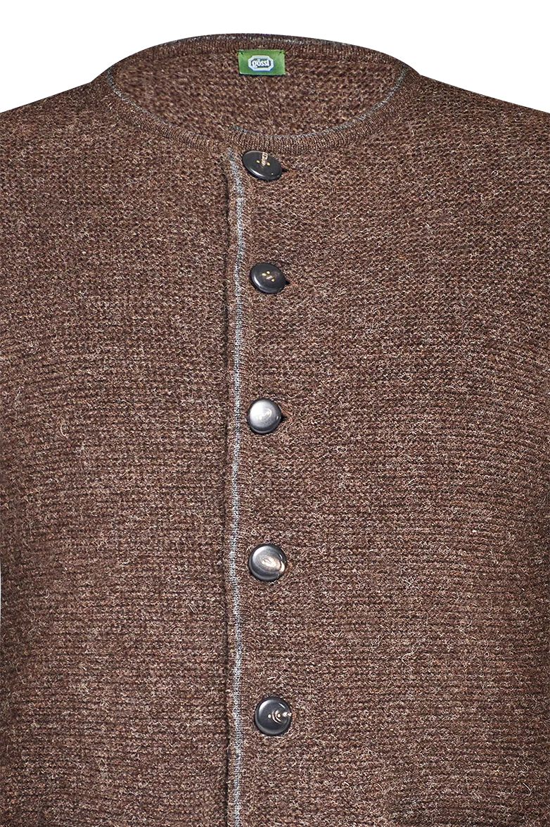 Traditionelle Strickjacke