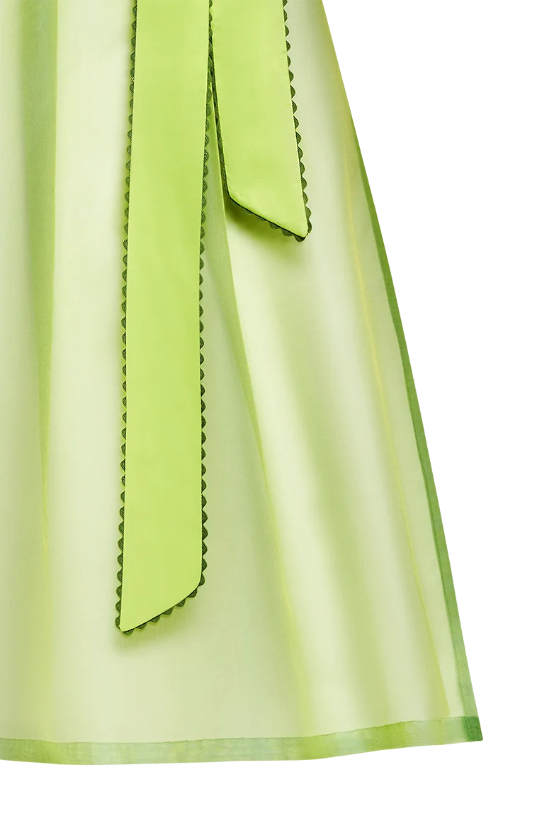 Seiden-Organza Schürze