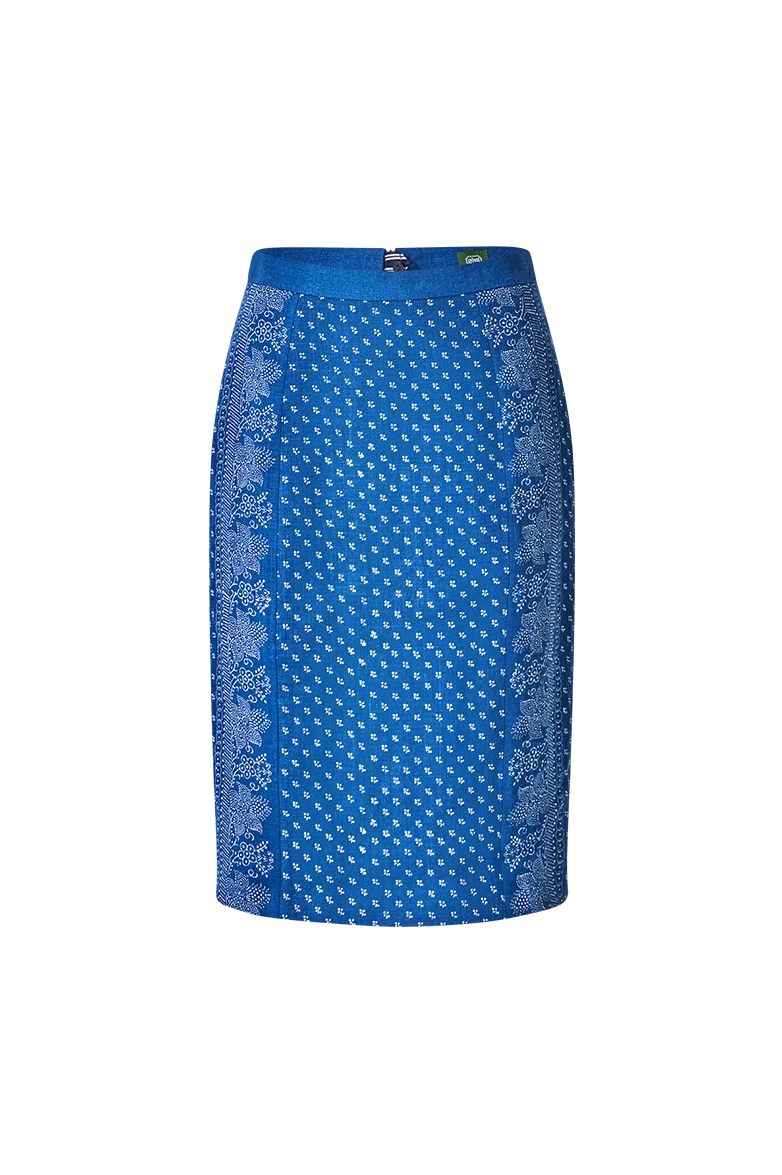 Blaudruck-Rock
