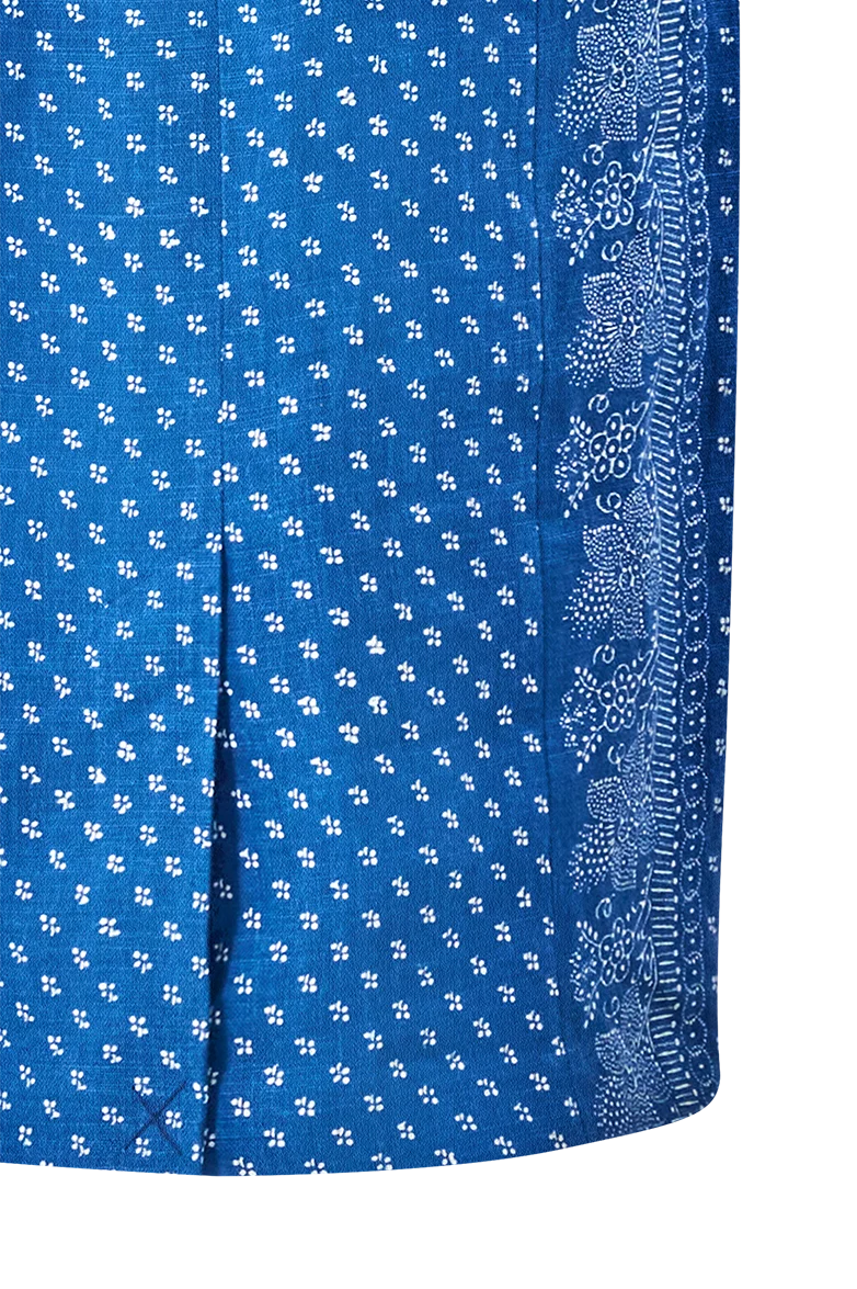 Blaudruck-Rock
