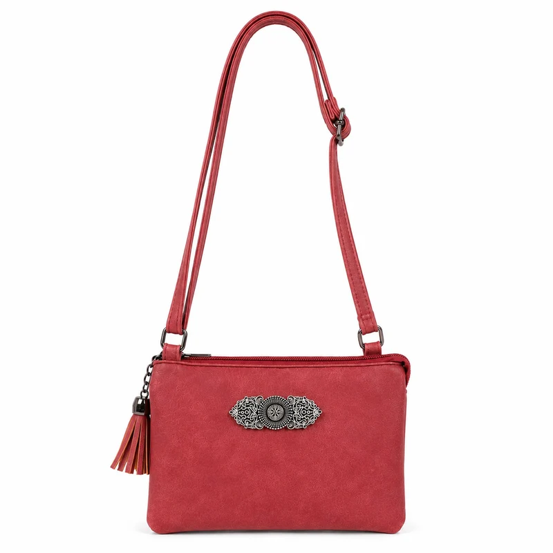 Trachten Handtasche "Sofia" - Dirndl Umhängetasche | Rot