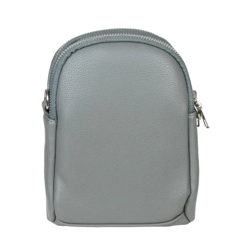 Trachten Handtasche "Emma" - Dirndl Umhängetasche | Dunkelgrau